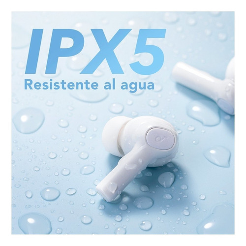 Imagen 3 de 5 de Auriculares in-ear inalámbricos Soundcore Life Series P2i blanco