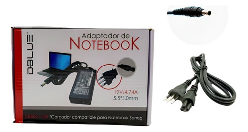 Cargador De Notebook Dblue  Compatible Para Samsung
