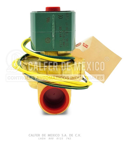 Válvula Solenoide 8220g409, 3/4 ,2 Vias,nc,120/60 Marca Asco