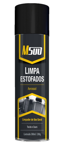 Kit 10 Lata De Limpa Estofados M500 Tecido E Couro 300ml