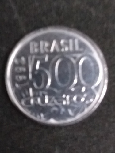 Moeda 500 Cruzeiros 1992 Tartaruga Marinha