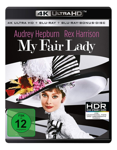 Disco Blu Ray 4k Ultra Hd My Fair Lady 