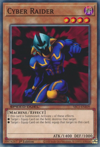 Cyber Raider (sbc1-ene09) Yu-gi-oh!