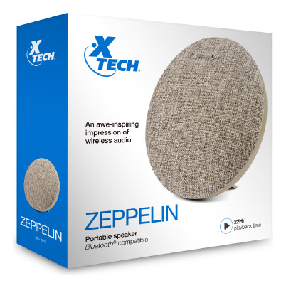 Parlante Bt Zeppelin Xtech 6w 20hs Aut Xts-620 Beige