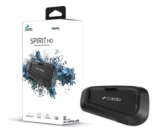 Intercomunicador Casco Cardo Spirit Hd Single Antrax Motos 