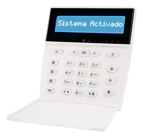 Teclado G-lcd732rf Garnet Alarma Casa Distribuidor Garnet 