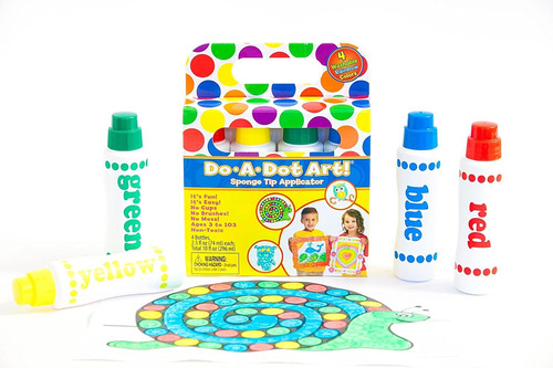 4 Marcadores De Pintura 4 Colores Do-a-dot Art