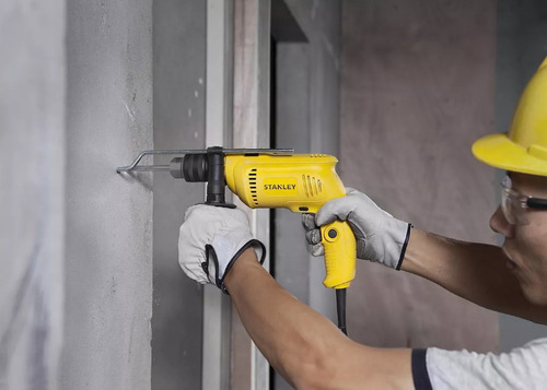 Taladro Percutor 600w Stanley Sdh600-b3 Amarillo 60 Hz