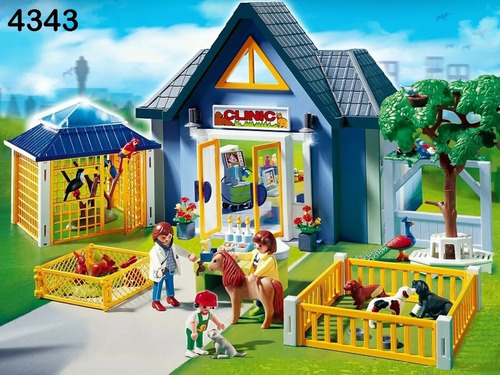 Playmobil Clinica Veterinaria Mod. 4343