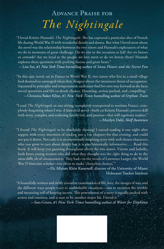 The Nightingale, De Kristin Hannah. Editorial St. Martin's Press, Tapa Dura En Inglés, 2015