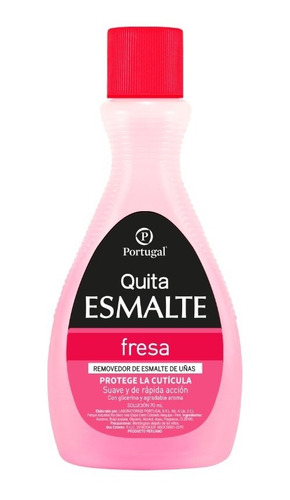 Quita Esmalte Portugal Fresa 70 Ml.