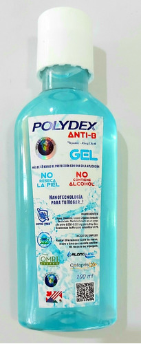 Anti-b Gel.  Kit 5 Gel De 100 Ml C/u. Nanopartículas Cobre