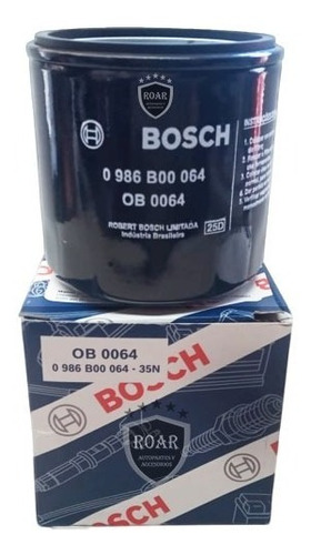 Filtro De Aceite Bosch Para Vw Up! Fox Suran 16v Msi - Roar