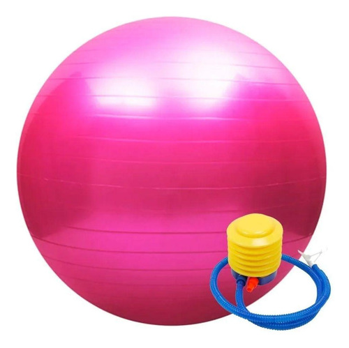 Bola Suiça Gym Ball 65cm Para Ginástica Com Bomba