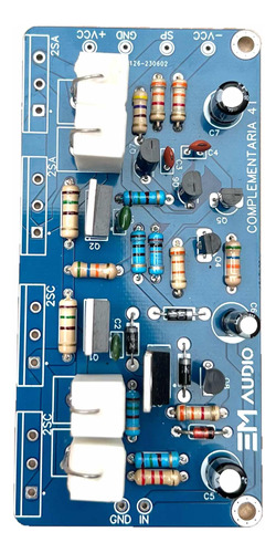 Amplificadora Complementaria Zener Mono Para 4 Transistores