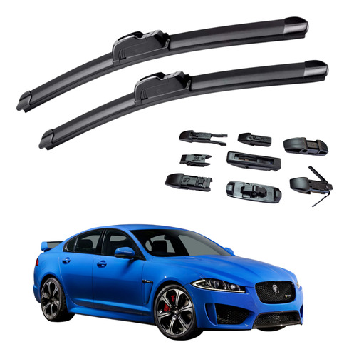 2 Plumas Limpiaparabrisas Reluvsa Jaguar Xfr 2015