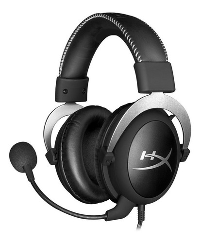 Auriculares Headset Gamer Hyperx Cloud Silver Xbox Ps4 Pc Memory Foam