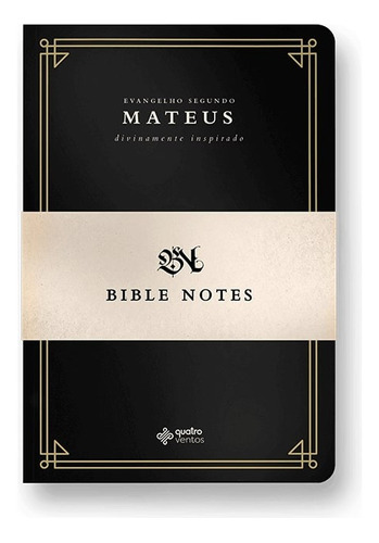 Bible Notes - Evangelho de Mateus, de Quatro Ventos. Editora Quatro Ventos Ltda, capa mole em português, 2020