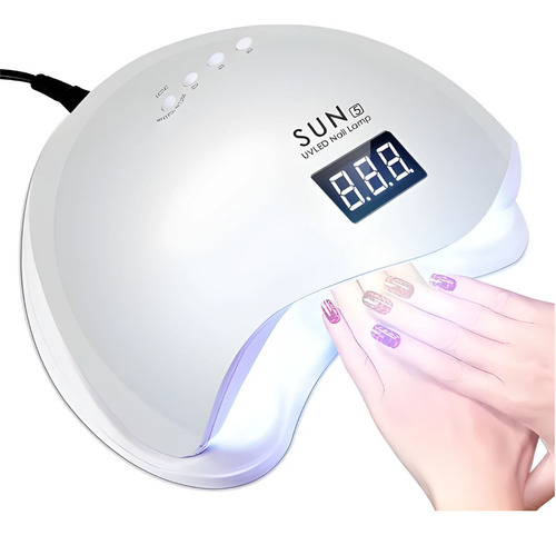 Cabine Uv De Secagem Rápida Unhas Sensor Automático E Timer