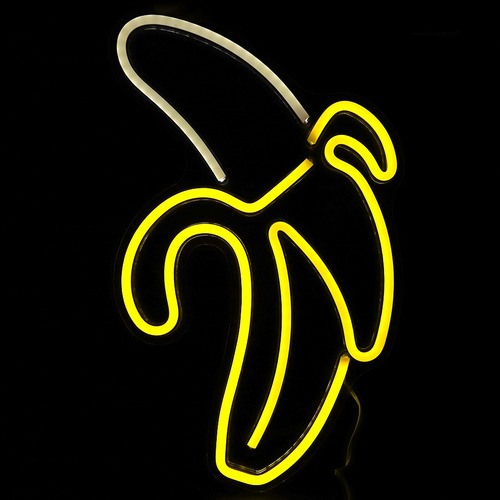 Letrero De Neón Led Banana Neon Signs