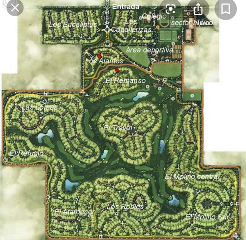 Imagen 2 de 17 de Lote En Venta Al Golf En Las Lomas Haras Santa Maria Escobar
