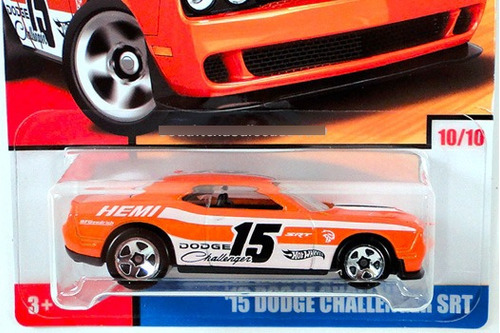 Hot Wheels # 10/10 - '15 Dodge Challenger Srt - 1/64 - Frf39