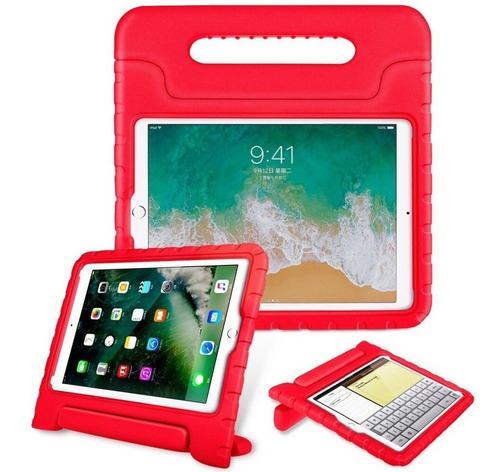 Funda Goma Rudo Niños Agarradera Para iPad Mini 6 2021 A2567