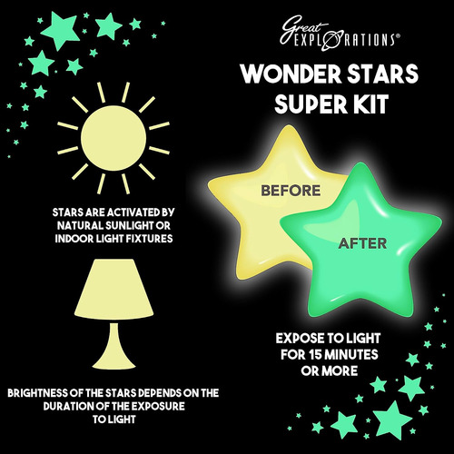 Grandes Exploraciones | Wonder Stars Super Kit Glow In The D