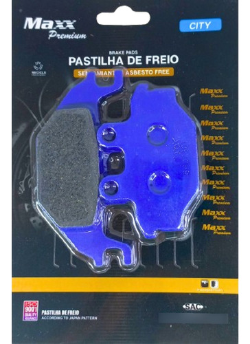 Pastilha De Freio Traseira Dafra Next 250 Maxx 950m