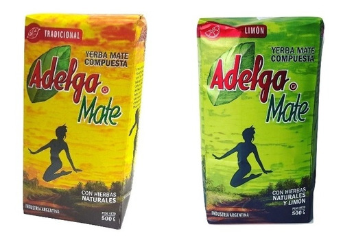 Yerba Mate Adelgamate Tradicional - Limón 500g