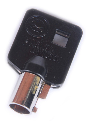 Llave Redonda Bancaria Skull Sin Foja Para Harley Davidson