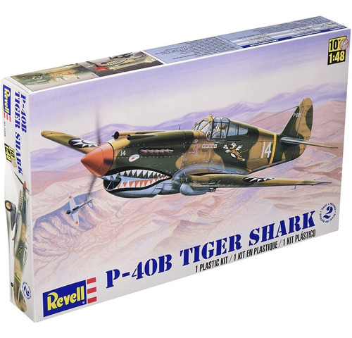 P-40b Tiger Shark By Revell # 15209    1/48