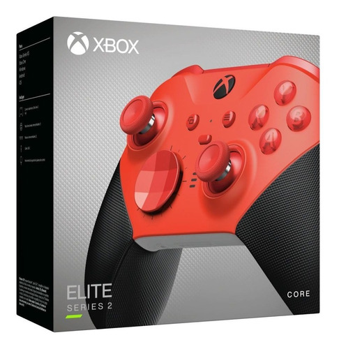 Imagen 1 de 6 de Control Inalámbrico Xbox Elite Series 2 Core Rojo Xsx, One