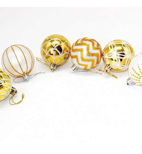 A Cb 30 Uds Adornos De Bolas De Navidad Adornos Navideños