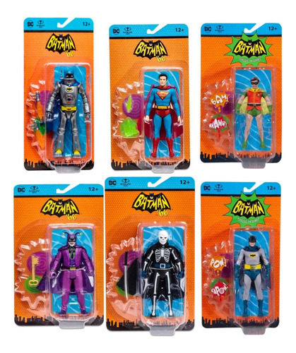 Mcfarlane - Batman Classic Tv Series - Pack Wave Completa