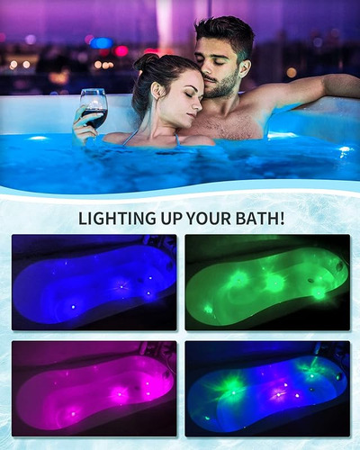 Bombas De Banho Luminosas Com Óleos Essenciais, Presente Rea