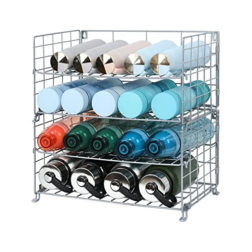 X-cosrack Organizador De Botellas De Agua Ajustable, 7vl2t