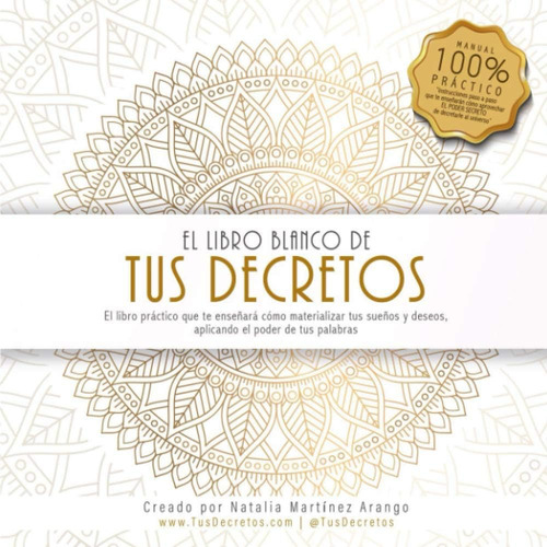 Libro: El Libro Blanco De Tus Decretos (spanish Edition)
