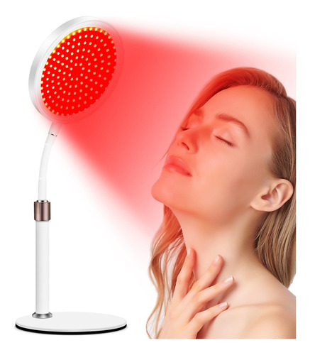 Lámpara Infrarroja 3 En 1 Para Terapia De Luz Roja Facial 