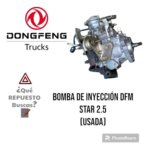 Bomba De Inyeccion Dfm Star 2.5 Usada