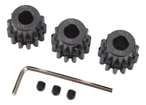 Juego De Engranajes De Piñón, 3 Piezas, Rc Car M1.5, 8 Mm, O