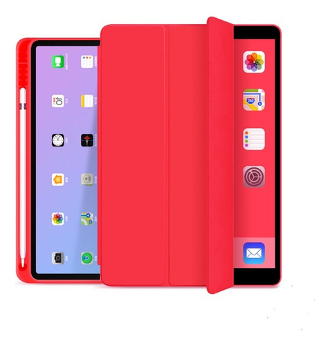 Funda Smart Case C/ Porta Péncil Para iPad Air 4 10.9  