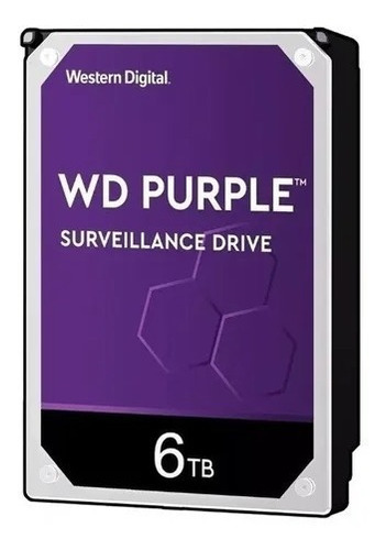 Hd Wd Purple Surveillance Dvr 6tb 256mb Wd63purz