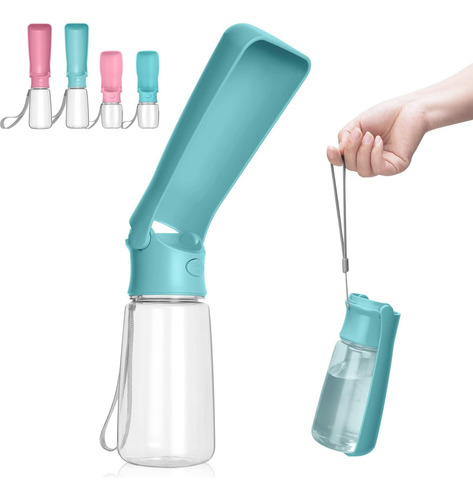 Botella De Agua De Perro Plegable Aikids Dispensador De 19 |