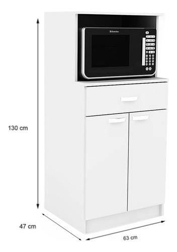 Imagen 3 de 7 de Kit Mueble De Cocina Para Horno Y Microonda - Expansión Uy -