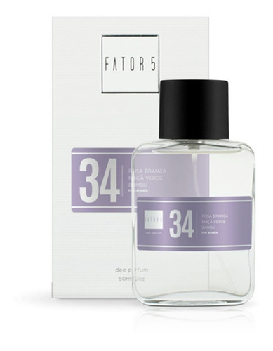 Perfume Fator 5 Nº34 - 60ml 