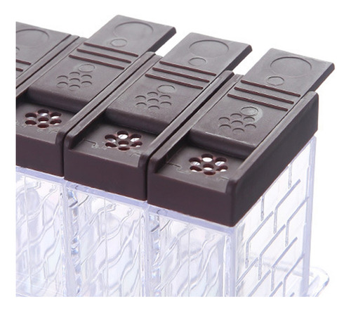 P Storage Box, Juego De 6 Unidades, Para Condimentos, Tarros