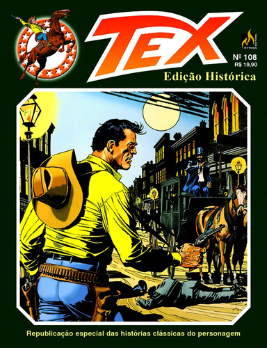Tex edição histórica Nº 108, de Bonelli, Gian Luigi. Editora Edições Mythos Eireli, capa mole em português, 2015