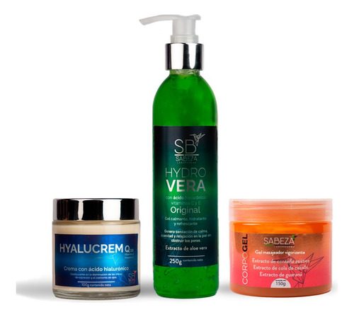 Combo Spa Hidratante Aloe 250g - g a $130