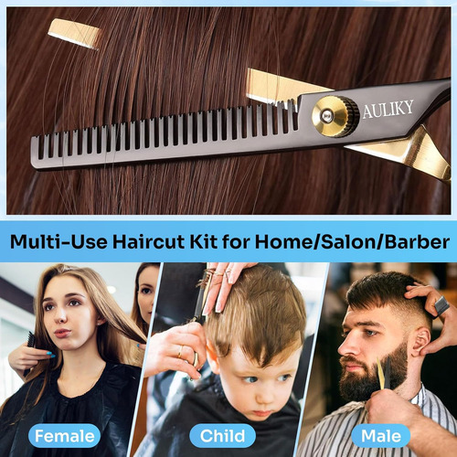 Tijeras De Corte De Cabello, Juego De 15 Tijeras Profesional